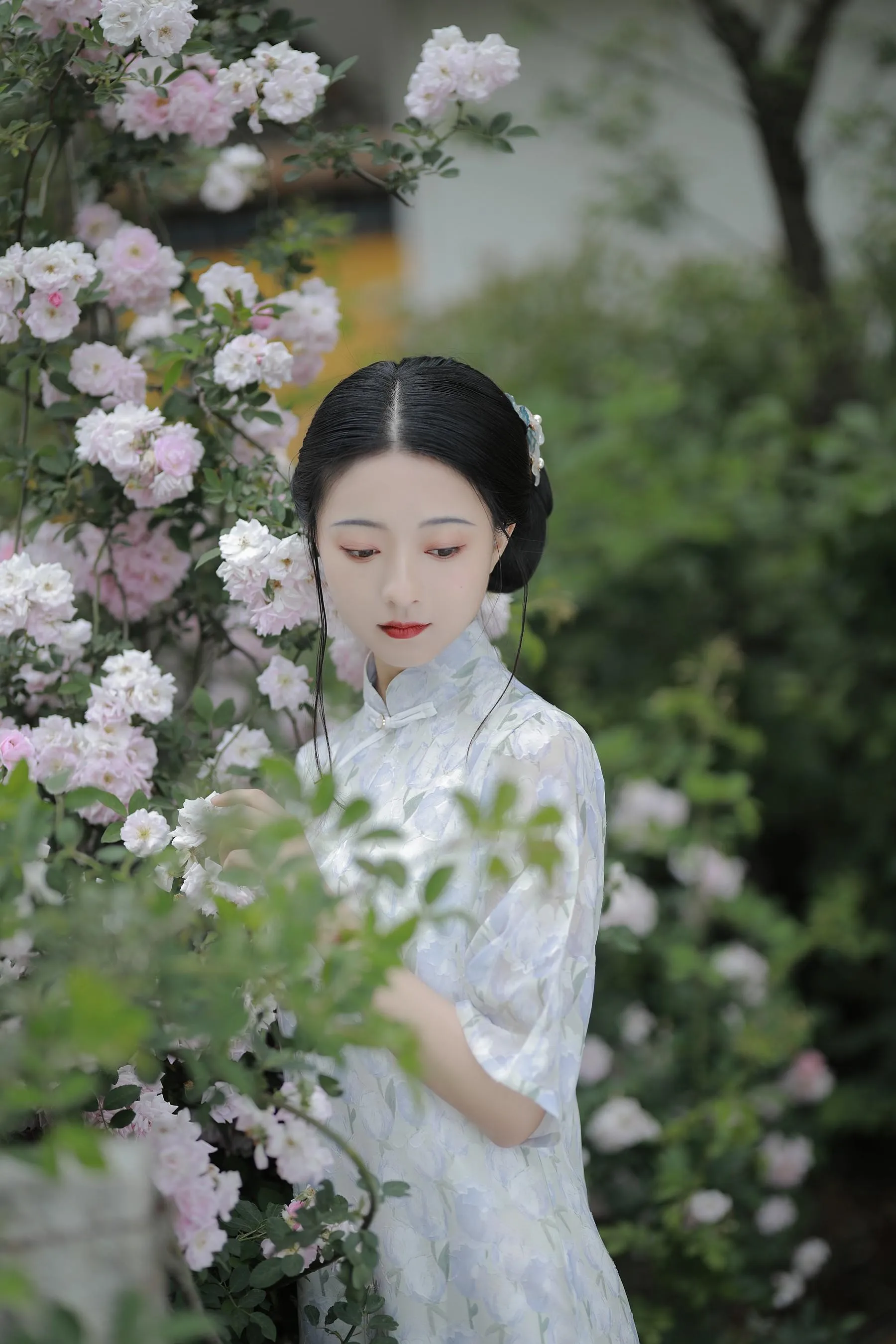 [艺图语] 2022.06.13 白茶清欢无别事 YunFleur [31P]插图1